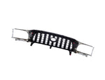 Chrome Grille Shell Frame with Black Insert For 2001-04 Toyota Tacoma TO1200248 image 6