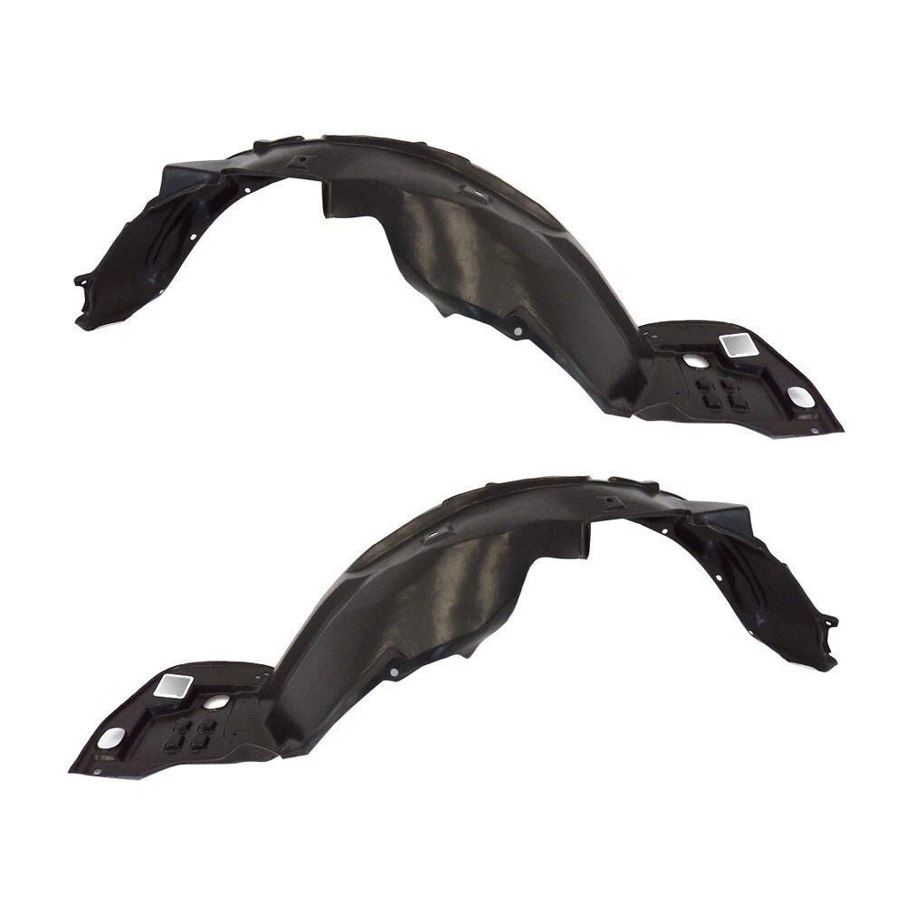 New Fender Liner Splash Shields For Honda Civic Set Of 2 Front Left & Right Pair image 1