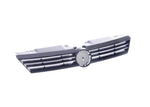 Black Grille Assembly with Chrome Molding Trim For 2011-2014 Volkswagen Jetta image 5