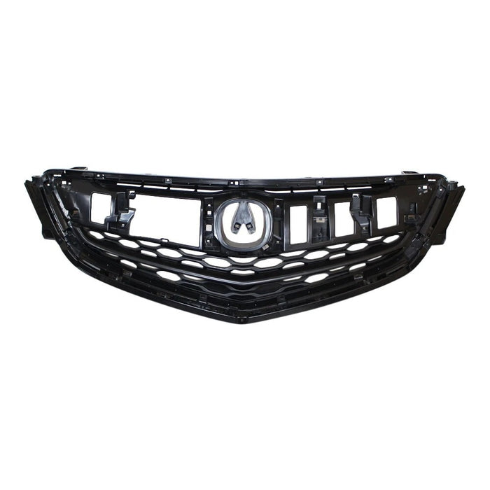 Grille For 2015-2016 Acura 2.4L 3.5L without Chrome Shell & Center Molding