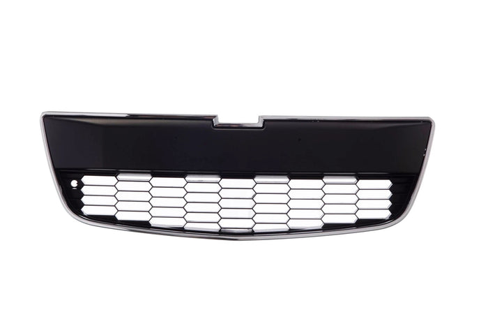 Front Bumper Grille with Chrome Shell Insert Honeycomb For 12-16 Chevrolet Sonic