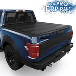 5FT FRP Low-Profile Hard Tri-Fold Tonneau Cover For 2019-2023 Ford Ranger Bed image 1