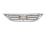 Grille Assembly with Chrome Molding Black Insert For 2007 Kia Spectra image 4