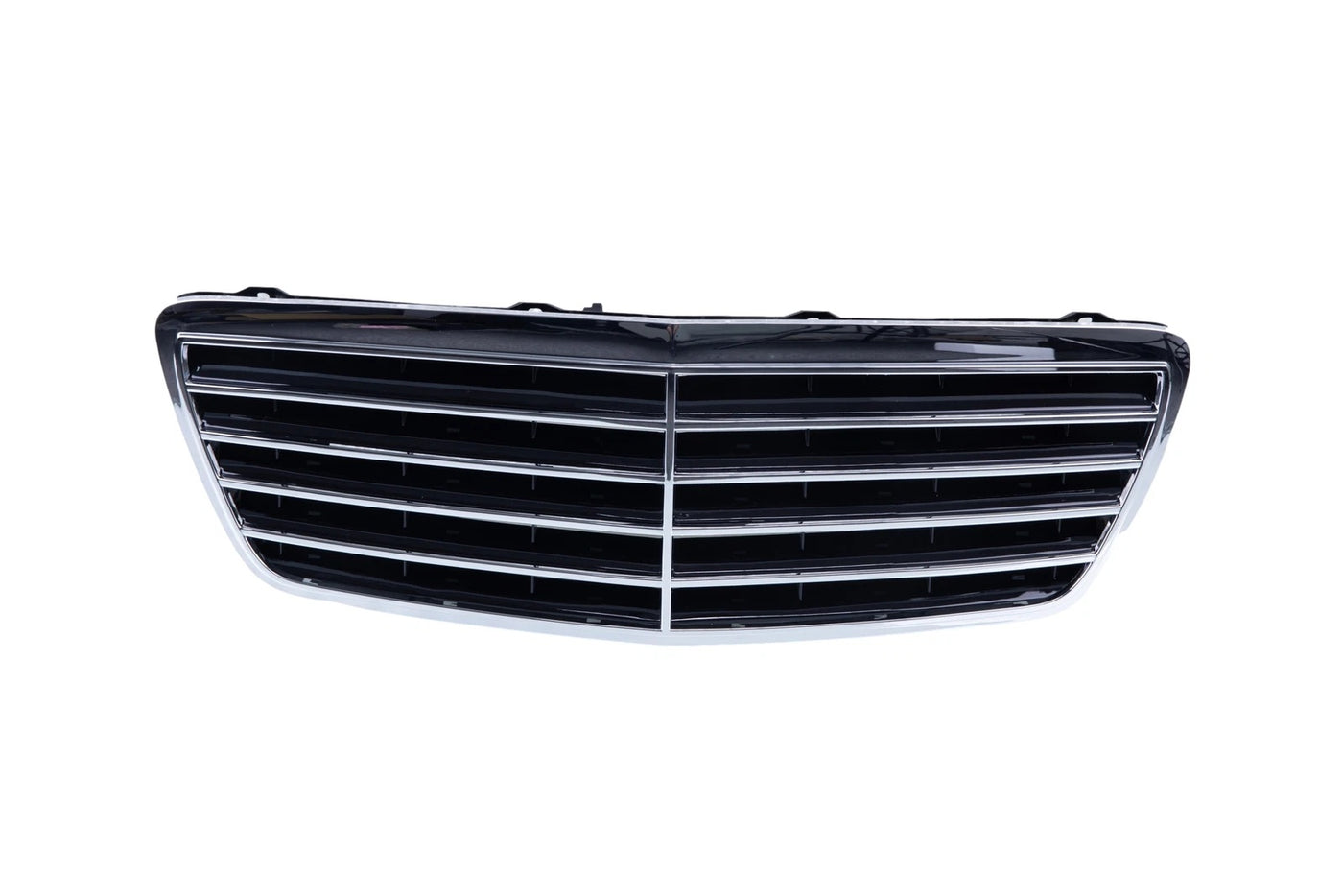 Chrome Grille Shell Insert For 2000-2003 Mercedes Benz E320 E430 W210 MB1200116 image 1