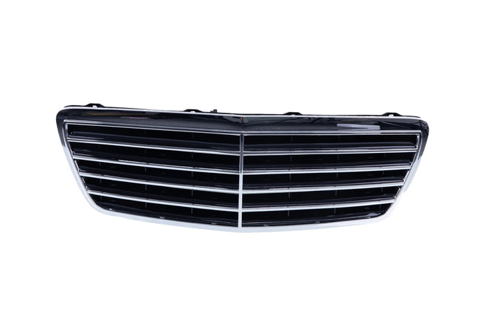 Chrome Grille Shell Insert For 2000-2003 Mercedes Benz E320 E430 W210 MB1200116