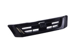New Front Bumper Grille w/Black Molding for 1997-2001 Honda CR-V Fit HO1200151 image 4