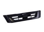 New Front Bumper Grille w/Black Molding for 1997-2001 Honda CR-V Fit HO1200151 image 5