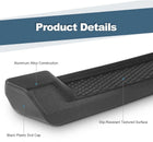 6.5" Running Boards For 18-26 Jeep Wrangler JL 4 Doors ABS Nerf Bars Side Steps
