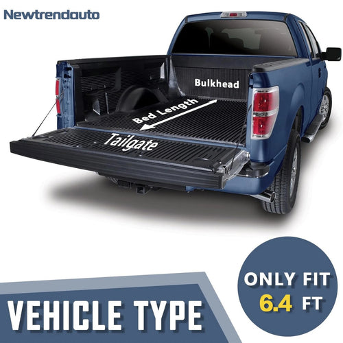 6.4FT FRP Low-Profile Hard 4-Fold Tonneau Cover For 19-26 Dodge Ram 1500 NewBody image 2