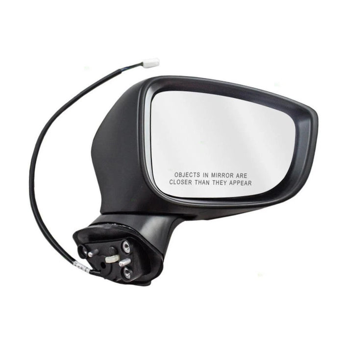 Right Passenger Side Power Heated Mirror Assembly For 14-16 Mazda 3
