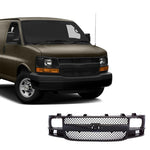 Grille Fits 2003-2017 Chevrolet Express Cargo Van w/ Seal Beam Type GM1200538 image 3