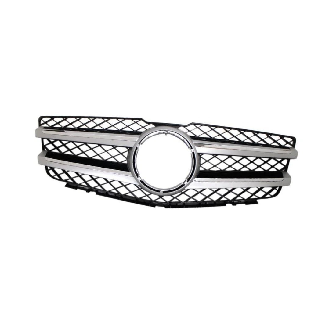 New Front Grille For Mercedes-Benz GLK350 SILVER BLACK image 1