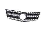 New Front Grille For Mercedes-Benz GLK350 SILVER BLACK image 4