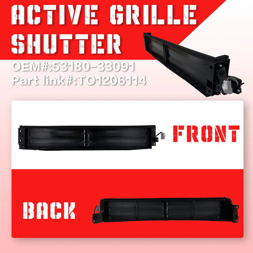 Active Grille Shutter for TOYOTA CROWN 2023- TO1206114 Grille Air Intake Assy image 1