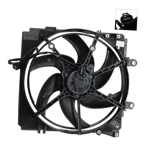 AM Front RADIATOR FAN ASSEMBLY For Mazda 626 image 2