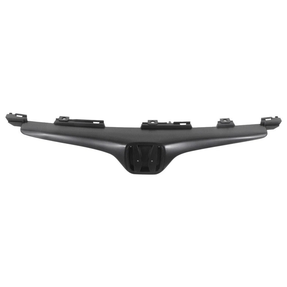 Black Grille Bar w/ Emblem Provision Holes For 2003-2006 Honda Accord Coupe image 1