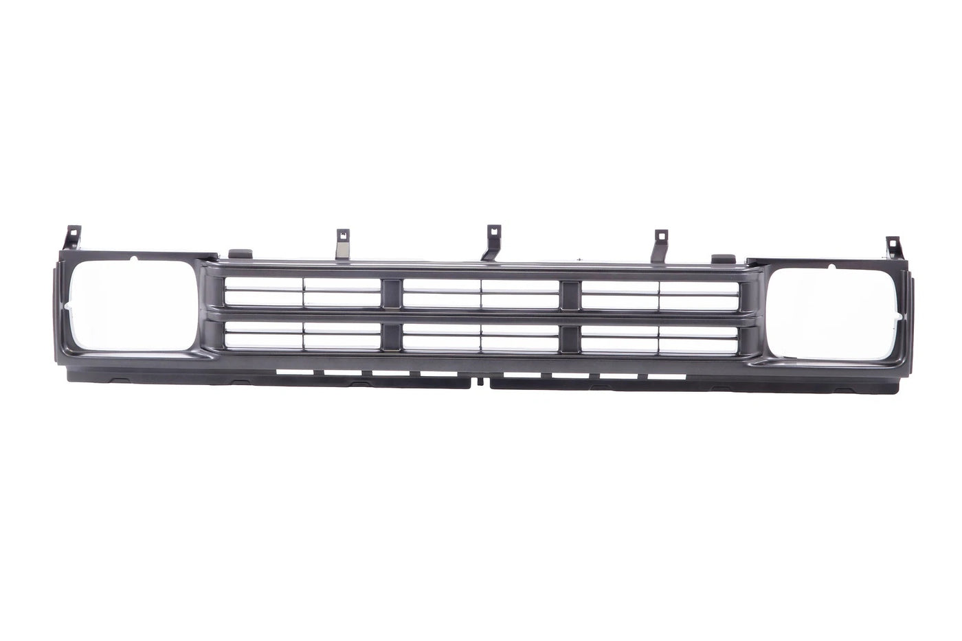 Front Black Grille Assembly w/Shell Insert for 90-92 NISSAN D21 Hardbody Pickup image 1