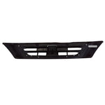 Black Grille Panel Assembly w/ Emblem Provision Holes For 1997-2001 Honda CR-V image 1