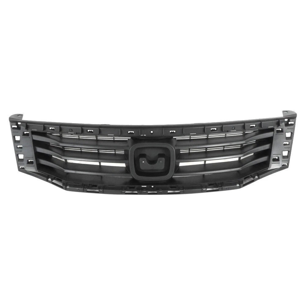Grille Assembly w/ Emblem Provision Holes For 2008-2010 Honda Accord HO1200189 image 1