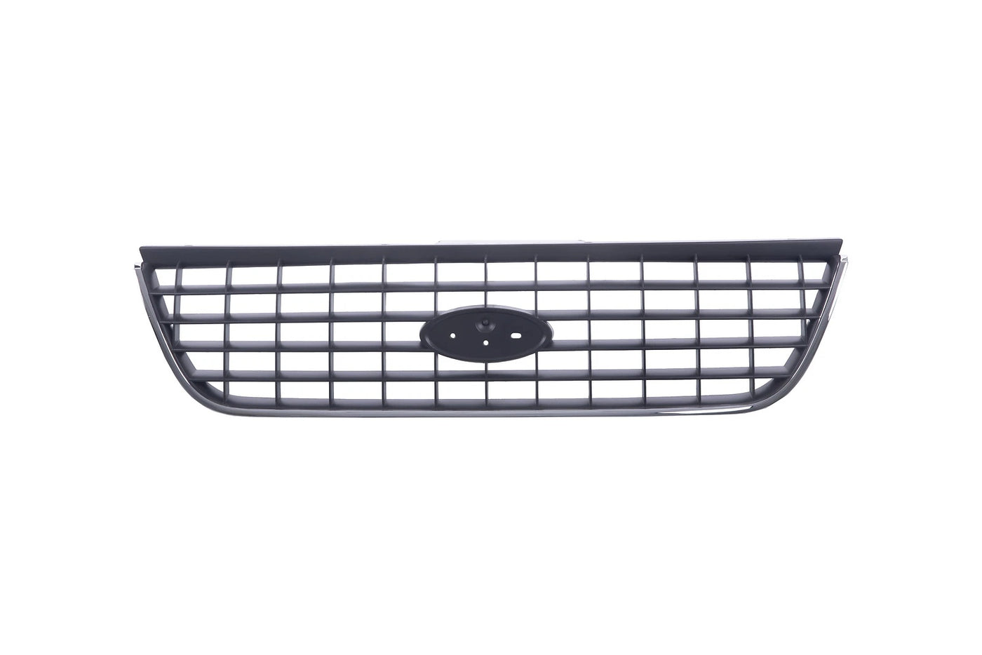 Plastic Front Gray Bumper Grille w/Cross Bar Insert for 2002-2005 Ford Explorer image 1