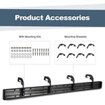 Running Boards For 07-18 Silverado/Sierra 1500 Crew Cab 6.5" Side Steps Nerf Bar image 7