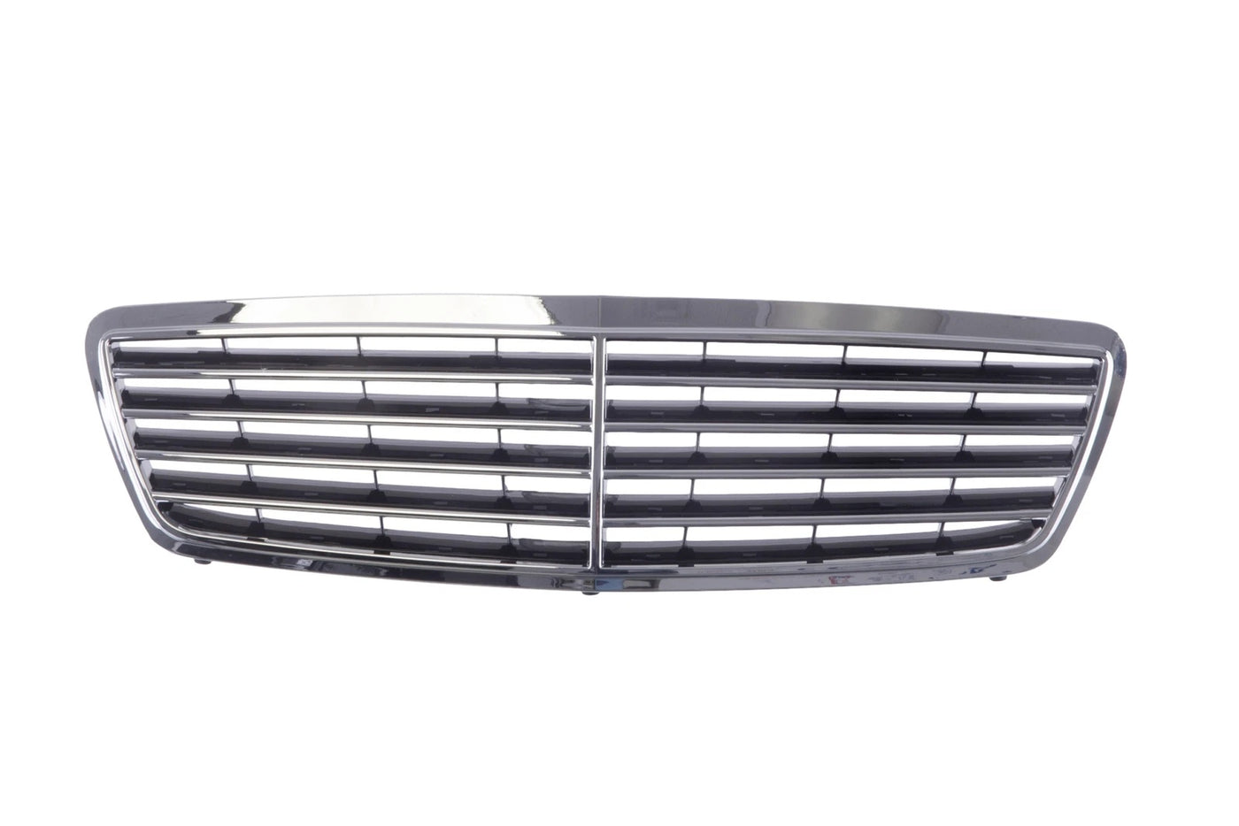 Chrome Grille Shell Black Insert For Mercedes Benz W203 03-07 C230 01-05 C240 image 1