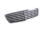 Chrome Grille Shell Black Insert For Mercedes Benz W203 03-07 C230 01-05 C240 image 4