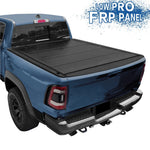 6.4FT FRP Low Profile Hard 4-Fold Tonneau Cover For 09-18 Dodge Ram 1500 Classic image 1