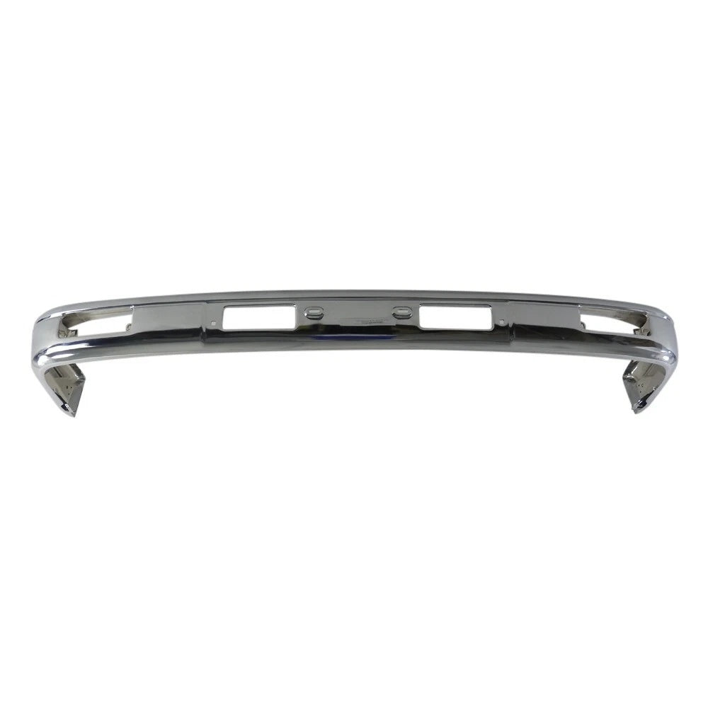 Chrome Front Bumper Steel Face Bar For 1984-1988 Toyota Pickup DLX SR5 Model image 1