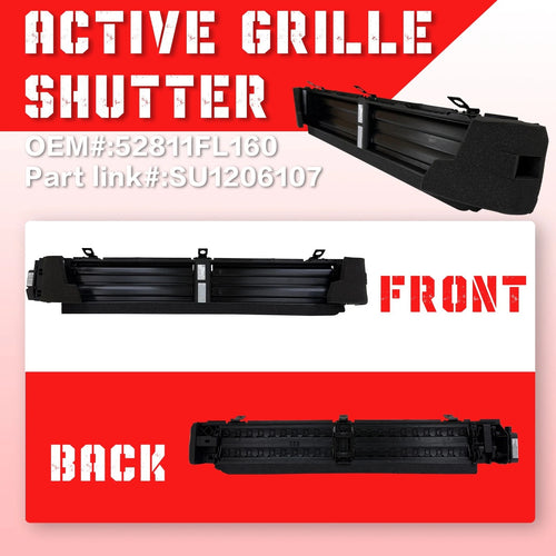 Active Grille Shutter SU1206107 for SUBARU CROSSTREK Hybrid 19-20 Grille Assy image 2
