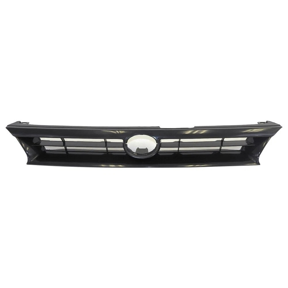 Black Grille w/ Emblem Hole For 1993-1995 Toyota Corolla 1.6/1.8L Sedan & Wagon image 1
