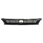 Black Grille w/ Emblem Hole For 1993-1995 Toyota Corolla 1.6/1.8L Sedan & Wagon image 1