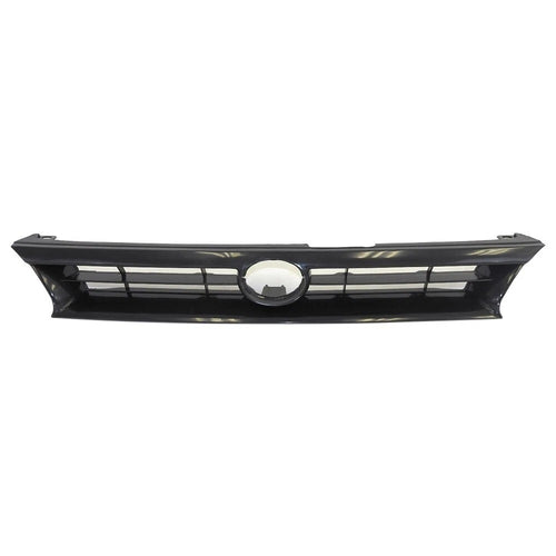 Black Grille w/ Emblem Hole For 1993-1995 Toyota Corolla 1.6/1.8L Sedan & Wagon image 1
