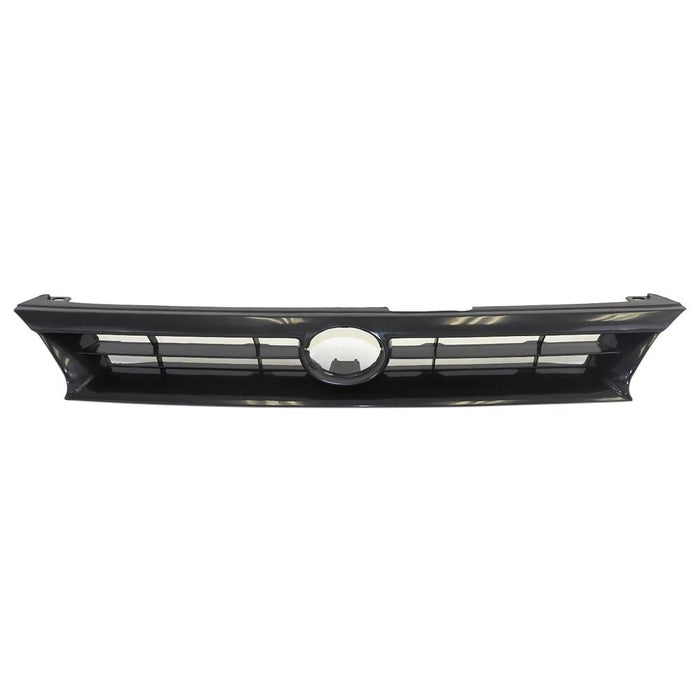 Black Grille w/ Emblem Hole For 1993-1995 Toyota Corolla 1.6/1.8L Sedan & Wagon