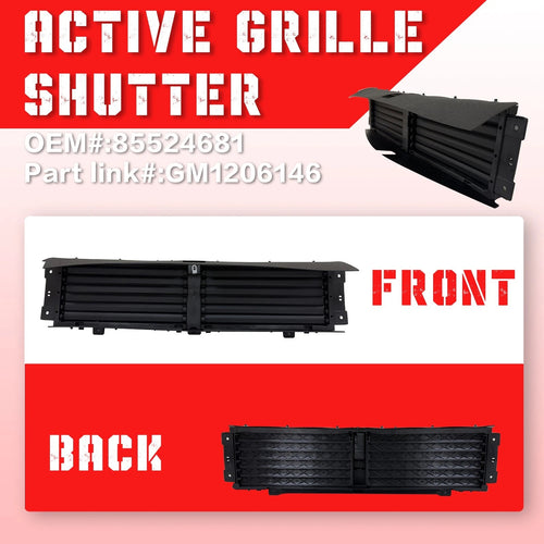 Active Grille Shutter Grille air intake assy For 2019-CHEVROLET BLAZER GM1206146 image 2
