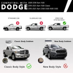 6" Running Boards For 2009-2018 Dodge Ram 1500 Crew Cab Side Steps Nerf Bars ABS image 2