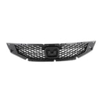 Black Front Grille Assembly Replacement For 08-10 Honda Accord 2 Door Coupe image 1