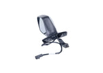Driver Side Chrome Black Base Power Mirror Manual Fold For 1992-1997 Ford F-150 image 6