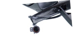 Driver Side Chrome Black Base Power Mirror Manual Fold For 1992-1997 Ford F-150 image 8