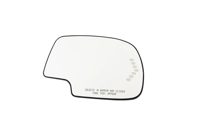 Passenger Right Side Mirror Glass with Heated Signal Light For 03-06 Silverado