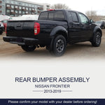 Rear Step Bumper Face Bar for Nissan Frontier 2013-2021 Black NI1103126 image 7