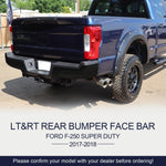 For F-250 F-350 F-450 Super Duty 2017-2022 Black Rear Step Bumper Face Bar Pair image 7