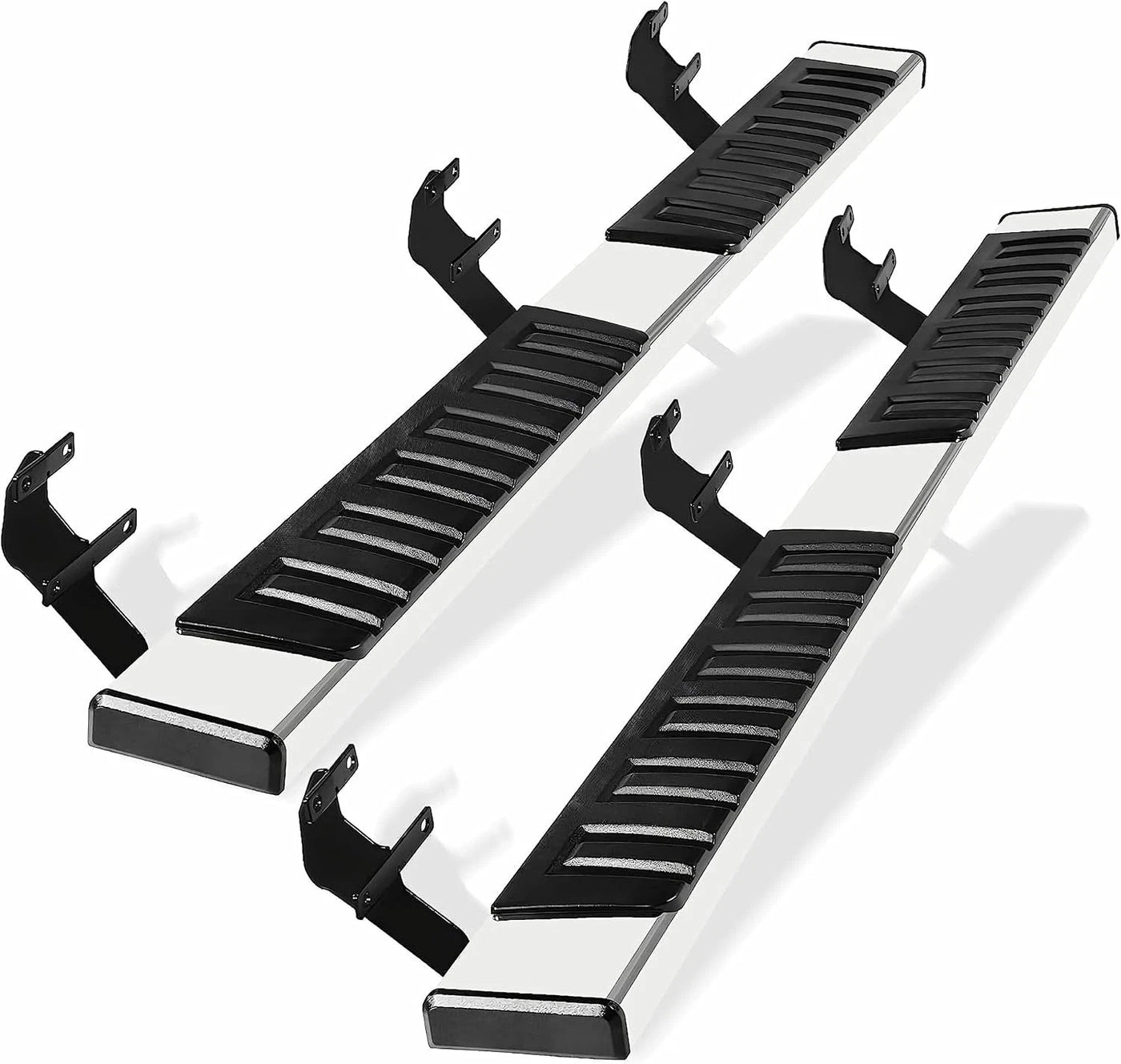 Running Boards For Ford 15-26 F150 & 17-26 F250 F350 Super Cab Black Side Steps image 1