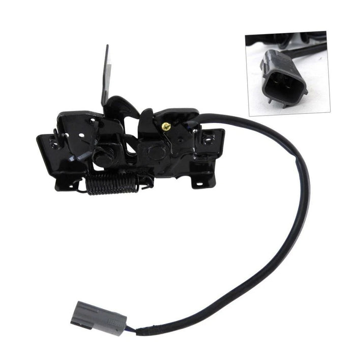 For Mazda 3 Sedan 2004-09 Hatchback 2007-09 Steel Hood Latch Lock w/Alarm System