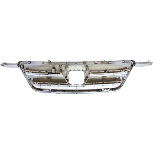 Chrome Grille Shell Molding For 2005-2006 Honda CR-V 2.4L image 2