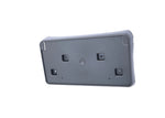 For 2017-2021 Jeep Grand Cherokee Front Bumper License Plate with Screws Bracket image 3