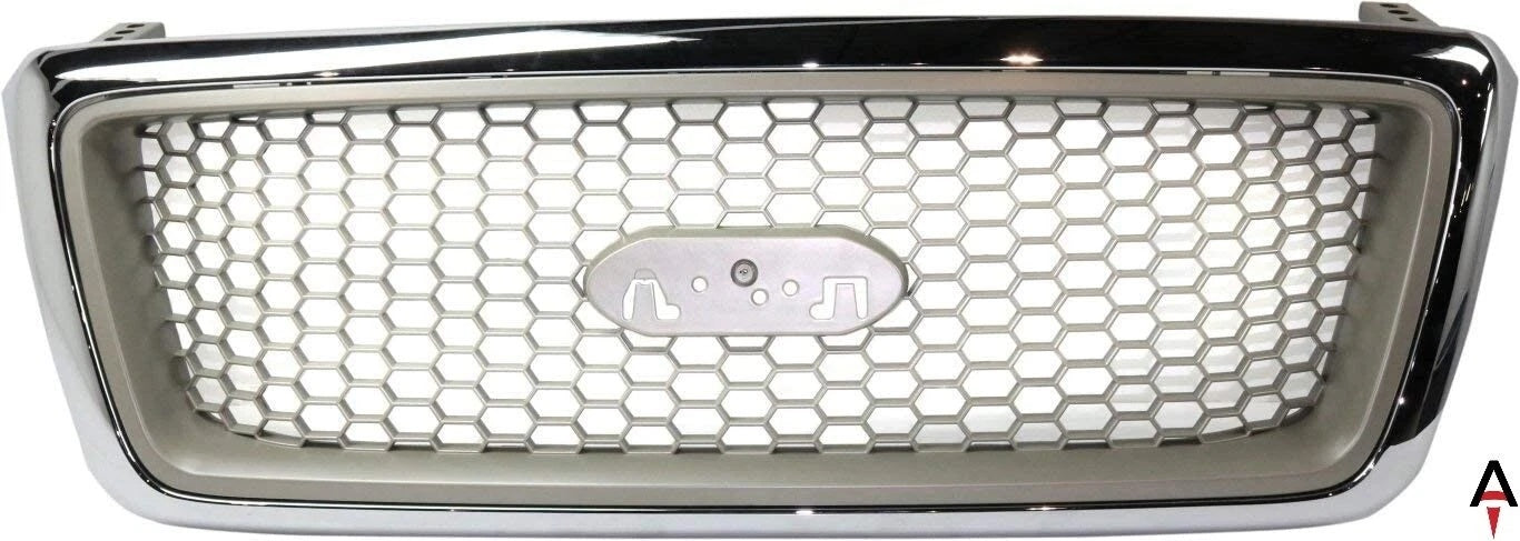 For 04-08 F-SERIES Grille assy Chrome Shell Honeycomb Insert Fits 4L3Z8200DA image 1