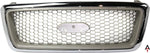 For 04-08 F-SERIES Grille assy Chrome Shell Honeycomb Insert Fits 4L3Z8200DA image 1