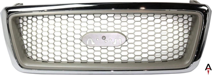 For 04-08 F-SERIES Grille assy Chrome Shell Honeycomb Insert Fits 4L3Z8200DA