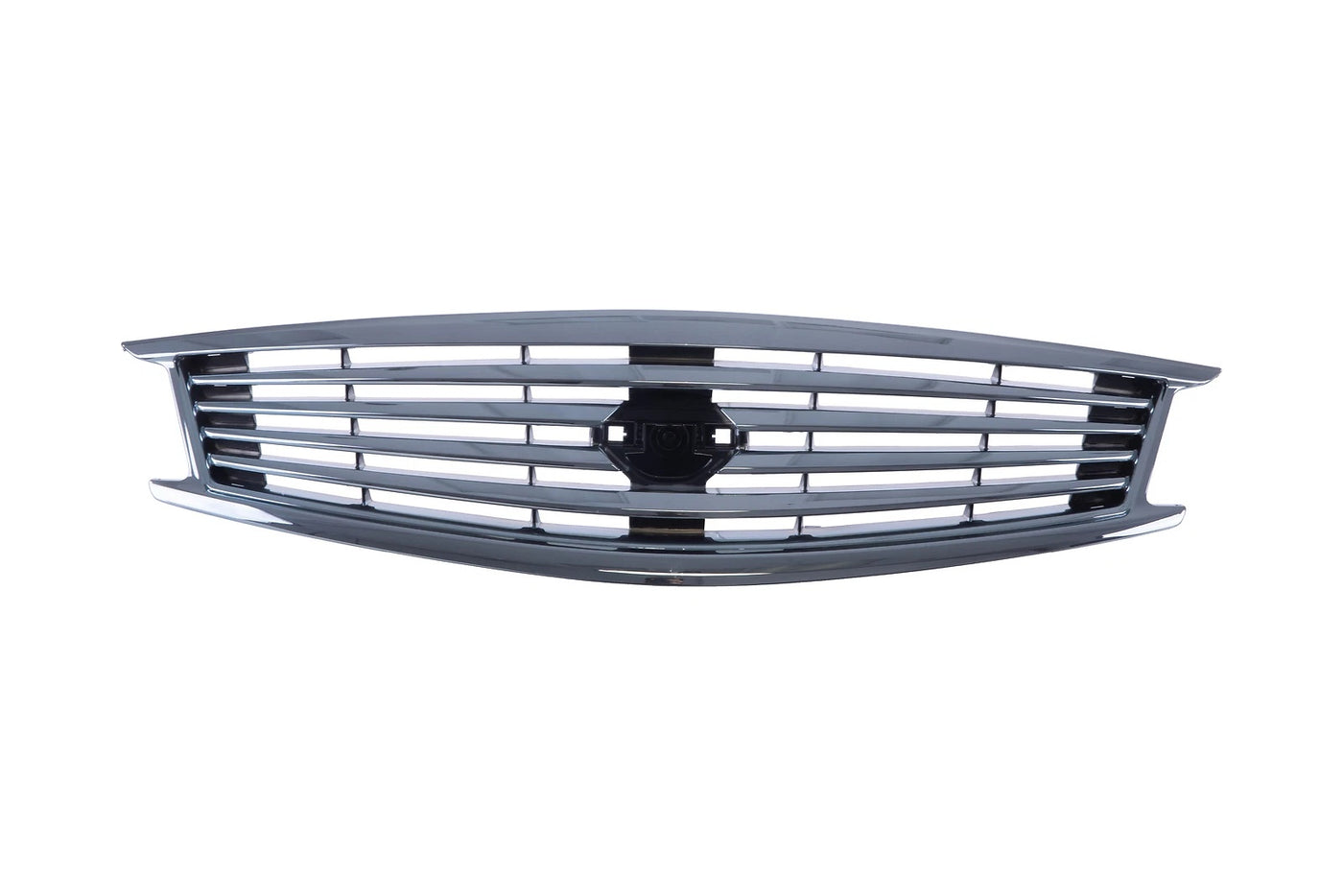 Grille Assembly Chrome Shell and Insert For 2010-2013 Infiniti G37 2011-2012 G25 image 1
